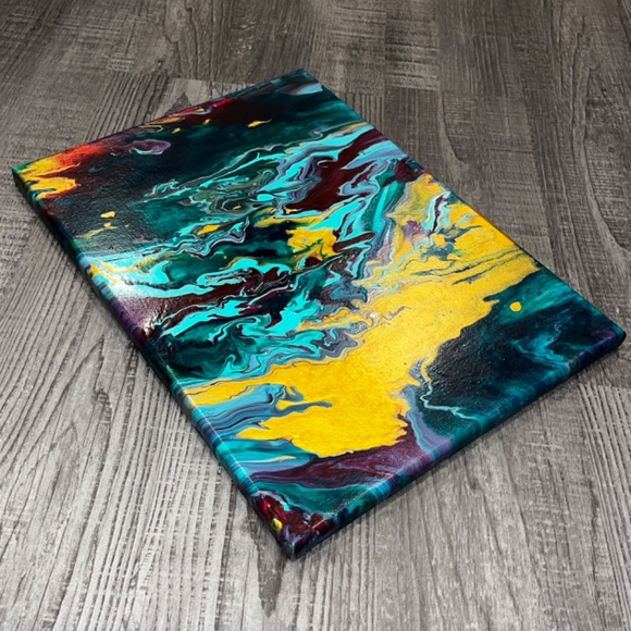 Abstract painting 11x16” - Picture 4 of 4